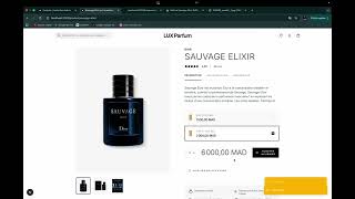Lux Parfum Project using Next js Prisma postgresql Shadcn With dashboard of CRUD and Orders