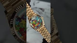 Enamel Puzzle Dial 🧩 | Bespoke Day-Date