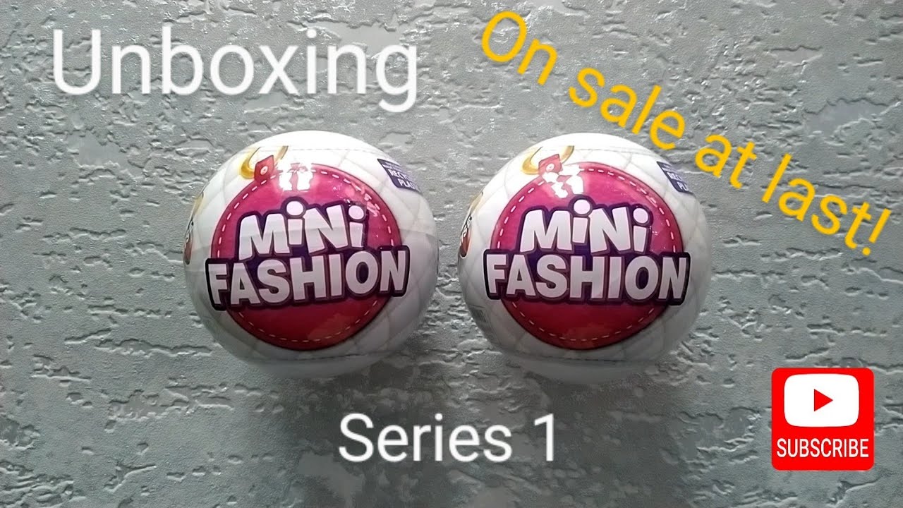Unboxing Zuru Mini Fashion Balls YouTube