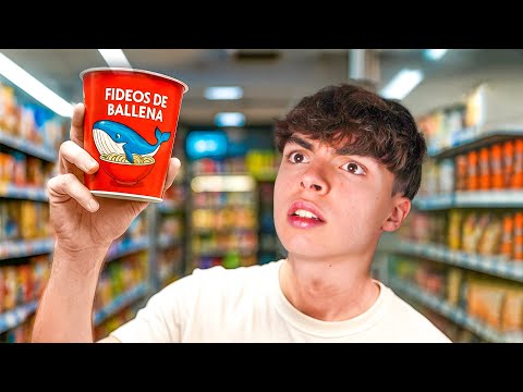 Sobreviviendo 24h Comiendo en Supermercados Coreanos