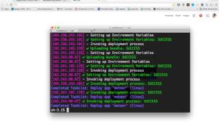 Deploying the Cluster with Meteor Up