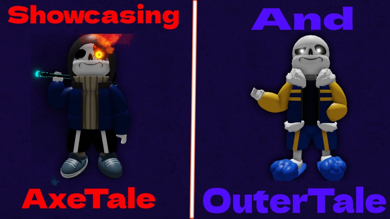 Showcasing AxeTale And OuterTale | Soul ops boss rush extended - YouTube