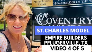 St Charles Model by Coventry Homes in Blackhawk, Pflugerville TX vid 4 of 5