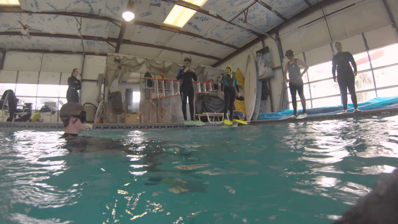Practicing Giant Stride Entries at DiveMasters of San Antonio YouTube
