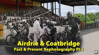 Old Photographs Airdrie (Scotland)   Coatbridge (Part 1)  Past and Present History Genealogy