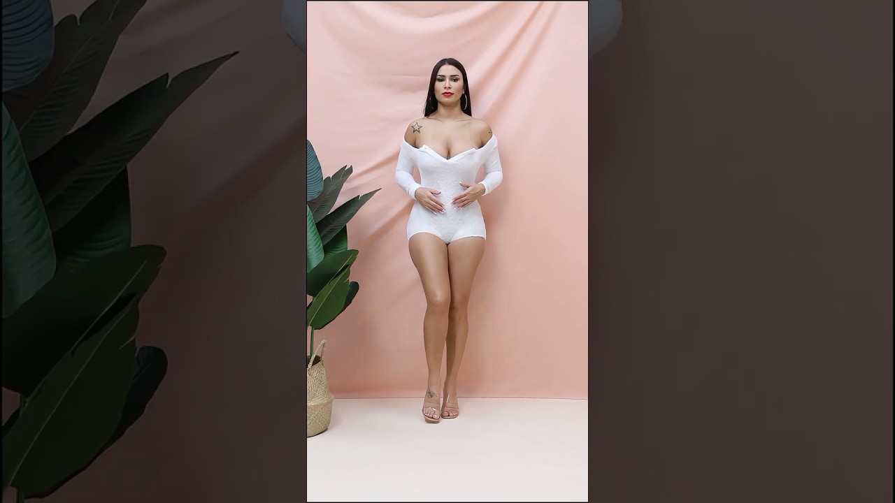 ✨👗 SUMMER ESSENTIALS COLLECTION - WHITE OFF-SHOULDER ROMPER  ✨