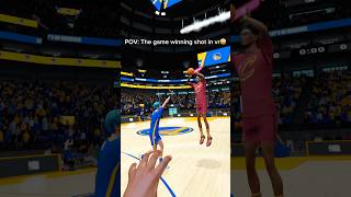 POV: you hit the game winning shot in vr🤩 #gymclassvr #nba #basketball #sports #funny #nba #2k #vr