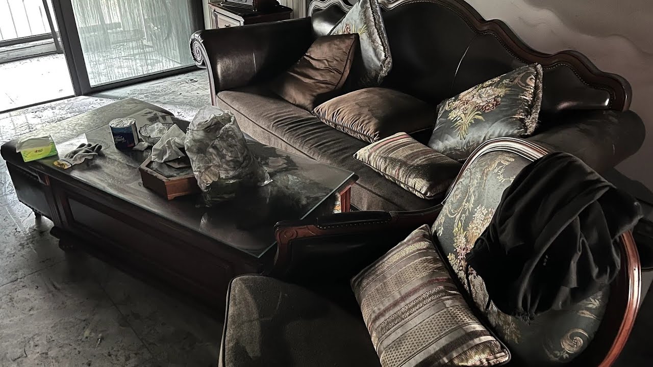 Today we volunteered to clean this old men's house 😭She lives alone 😰Best House Cleaning💪