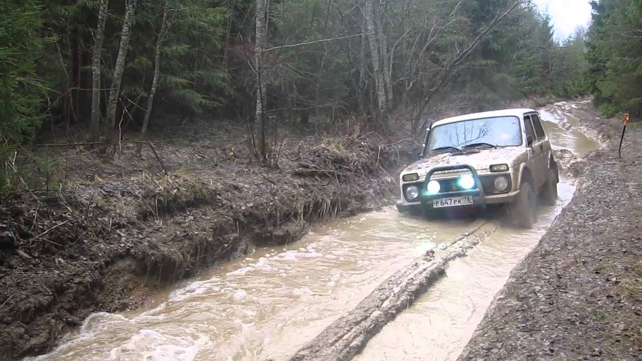 Паджеро на бездорожье - YouTube