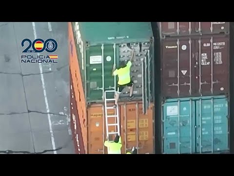 EED Operation Spider Port of Valencia - video from El Estrecho Digital