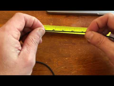 Video of 3/32" Elastic Drawcord | Black | Milspec | By the Spool - 288 yards
