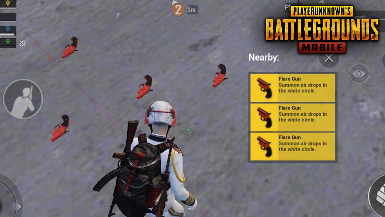 Flare Gun Is Op With 6 Airdrops Pubg Mobile Youtube - flare gun is op with 6 airdrops pubg mobile