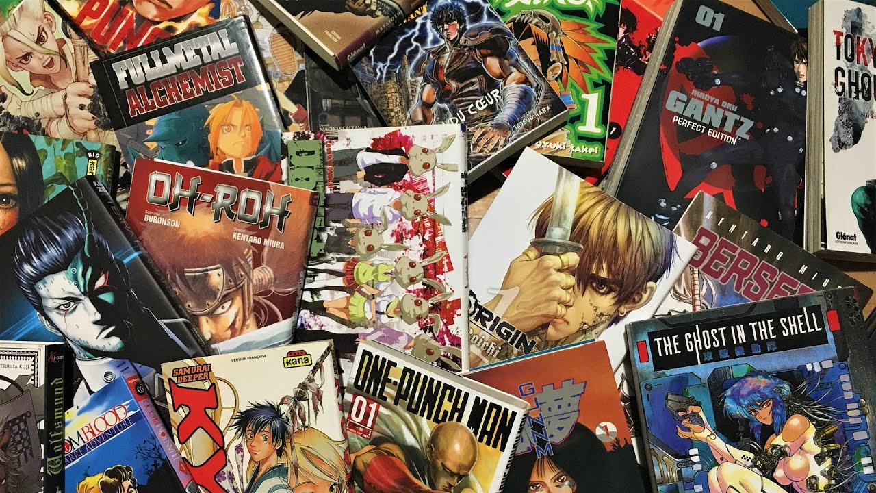 Mes Mangas (Vidéo n°2) - ASMR Français