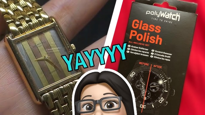 How To Remove Scratches From A Watch Crystal With POLYWATCH