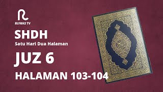 SHDH - Juz 6 Pages 103-104