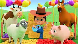 Old McDonald Had A Farm Animals Nursery Rhymes - Best Kids Baby Songs - Children Nursery Rhymes