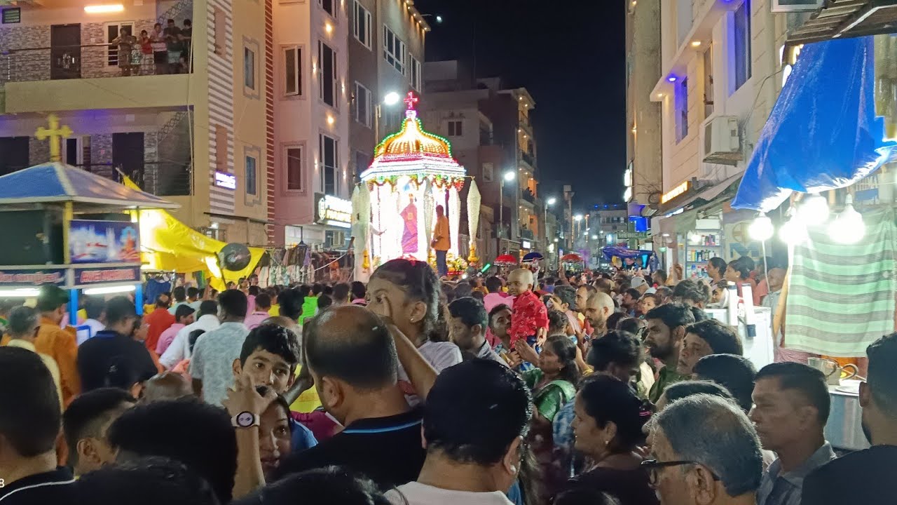 Velankanni vlogs festival today update  Ave Maria 