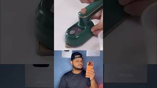 Testing mini clothes iron 👕#test #testing #hacks #experiment #secrethacks