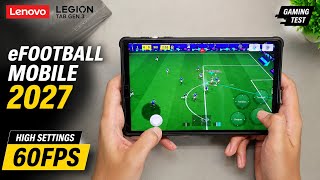 eFootball Mobile 2027 Legion Tab Gen 3 Gameplay | High Graphics 60FPS screenshot 5
