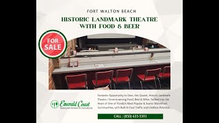Historic Landmark Theatre with Food Beer Fort Walton Beach