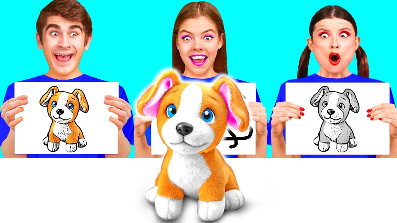 絵がうまいのはどっち？ | クールなクリエイティブハック AZaZa Challenge