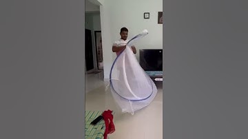 Amazing mosquito net folding video #shortvideo #youtubeshorts #mustwatch