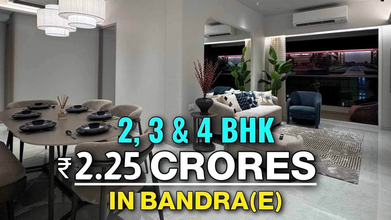 ₹2.25 Cr में Bandra का Flat! 🏢 | 500m from Station | Swimming Pool +40Amenities | Mumbai Real Estate