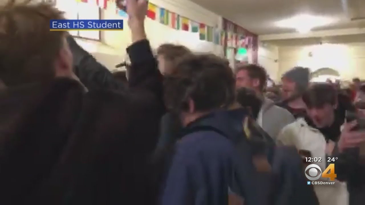 East High School Students Get Rowdy