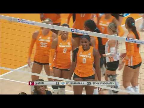 Fairfield Stags vs. No. 22 Tennessee Lady Volunteers | Game Highlights | 2026 SEC Volleyball