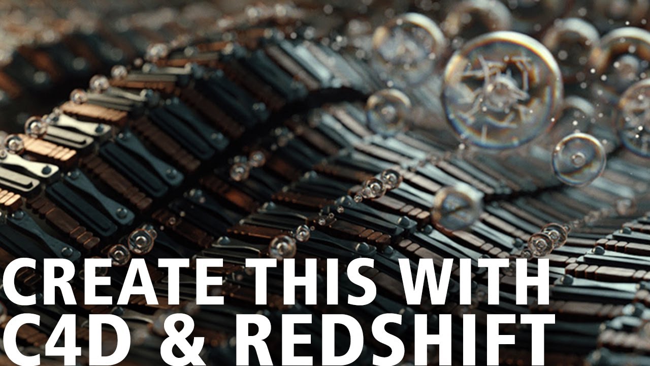 Create this scene | CINEMA 4D and REDSHIFT Tutorial - YouTube