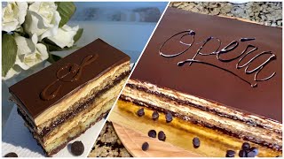 Gâteau Opera - حلوى اوبرا سهلة وبشكل احترافي مع كل اسرار نجاحها اللي شافها يحلف مشرية من افخم محل