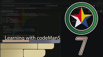 Learn the Date Object by Building a Date Formatter - Step 7 | freeCodeCamp | (Beta) | JavaScript