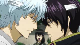 Gintoki and Takasugi fightsing