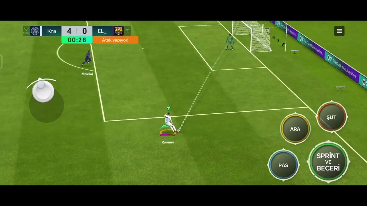 FIFA karşı atak oynadım 