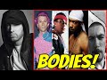 WHO HAS MORE BODIES THAN EMINEM FROM RAP BEEF?
