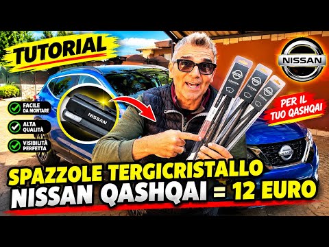 Nissan Qashqai J11 and X-Trail Wiper Blade Replacement 💪 (Tutorial)