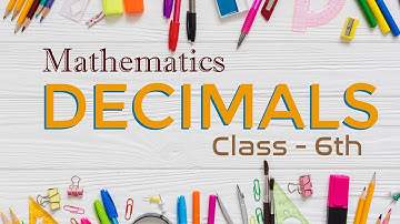 [Decimals] Introduction | Decimals Meaning | Chapter 8 Class 6th Mathematics in Hindi