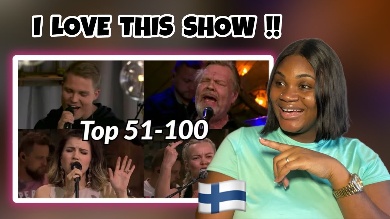 Reaction To 51-100 Most Listened to Vain Elämää Songs on Spotify 