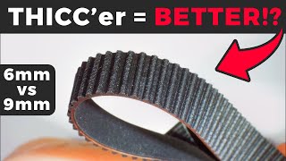 Do you need WIDE BELTS on your 3D Printer? Do they stretch less? (Belt Stretching Myth)