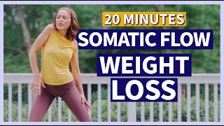 Somatic Movement + Pilates Box Flow — Burn Fat, Boost Energy & Relax ⎹ 20 minutes