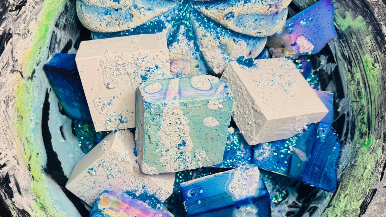 Bucket of Blurple Abundance 💙💜✨ | Dusty Deep Dyed Gym Chalk | 