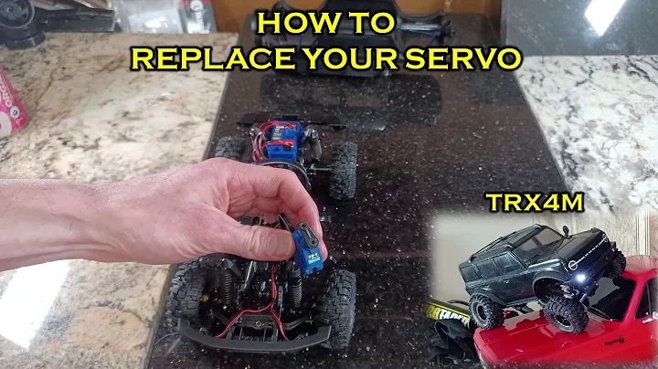 *HOW TO* Traxxas TRX4M Servo Upgrade