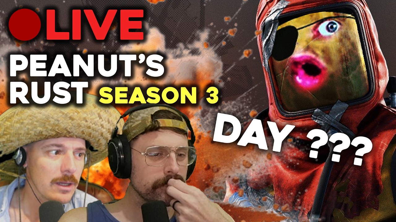 🔴LIVE - PEANUT'S RUST - DAY 5 - Gimmick & Juiceman - YouTube