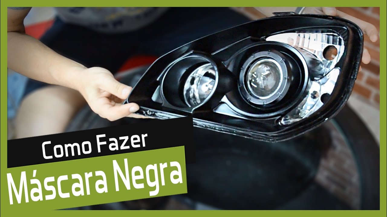 Como fazer Máscara Negra no Farol do carro? - Faça Você Mesmo DIY