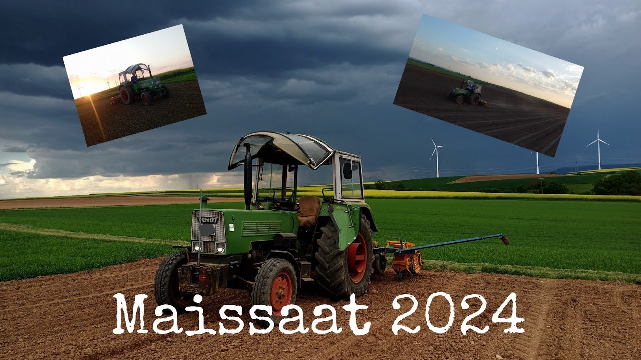 Maissaat 2024‼️|Maissaat mit Fendt farmer 106s und Kleine Maxicorn s🔥💯😍