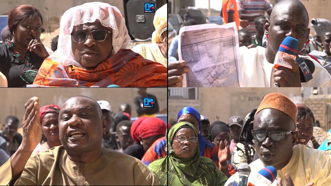 Litige foncier a Ouest Foire : Les habitants indignées interpellent les impôts et domaines