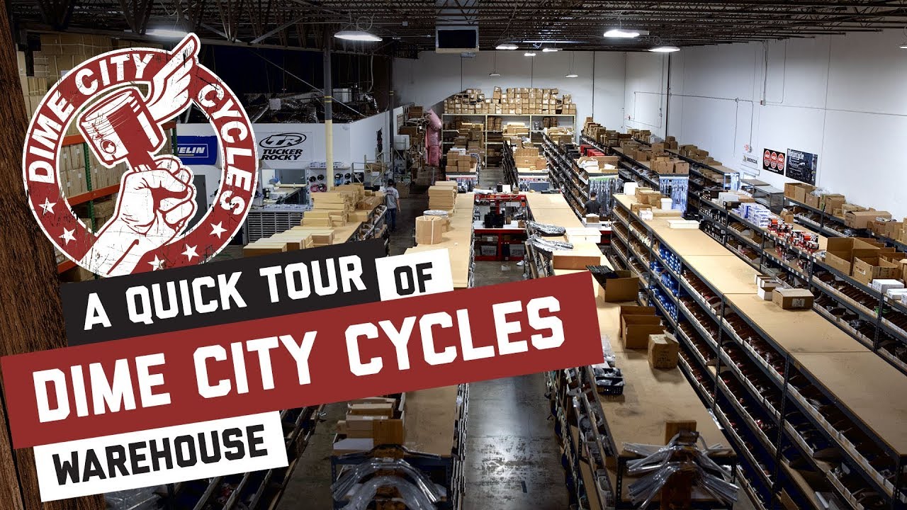 A quick tour of the Dime City Cycles Warehouse YouTube