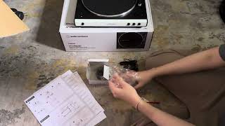 Chill Unboxing Of My First Recordvinyl Player Audio Technica At-Lp60Xbt Turntable