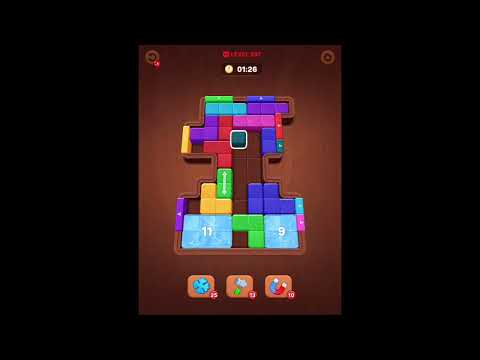 Wood Away Block Puzzles Levels 391-392-393-394-395-396-397-398-399-400 Walkthroughs