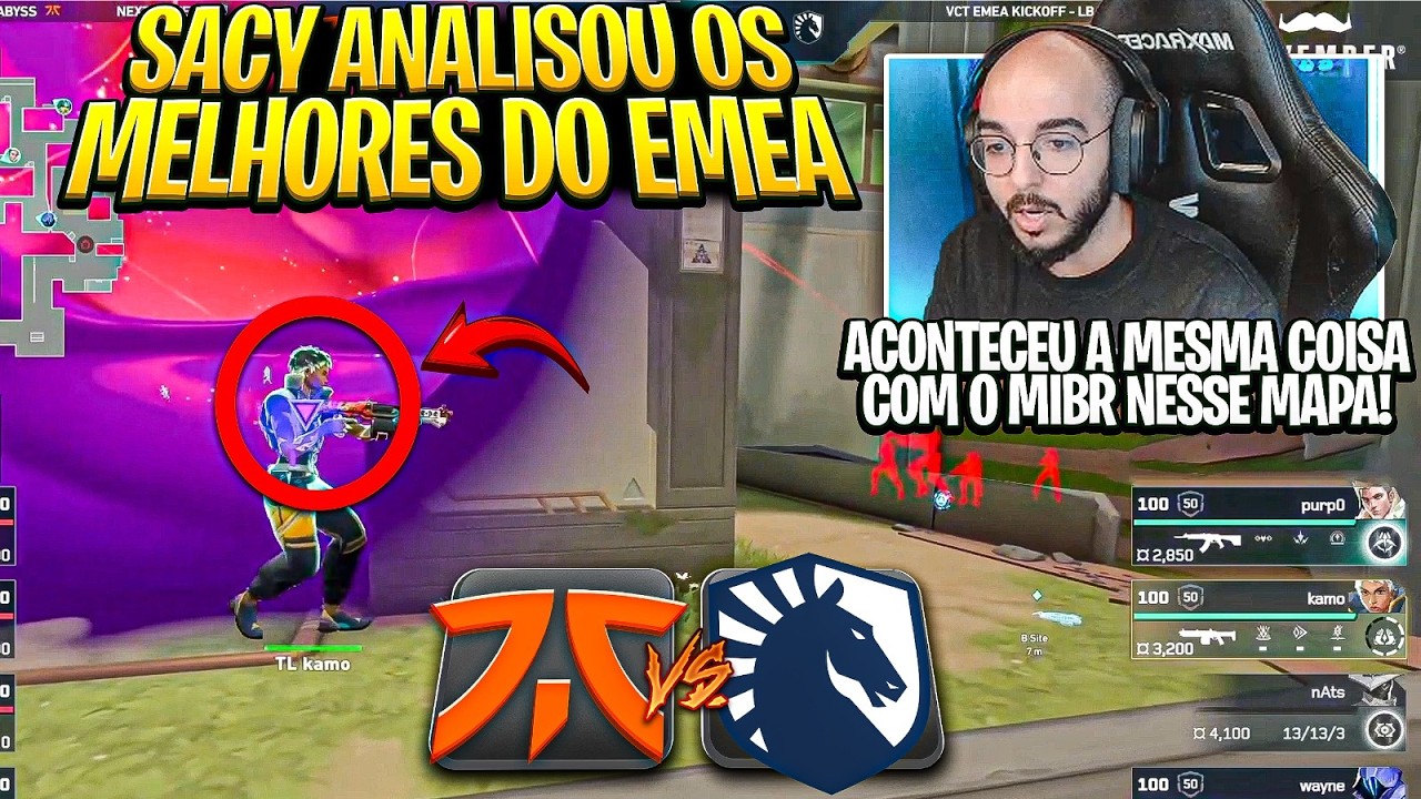 SACY DESCOBRIU O META DO MASTERS SANTIAGO ANALISANDO A FINAL DO EMEA KICKOFF!